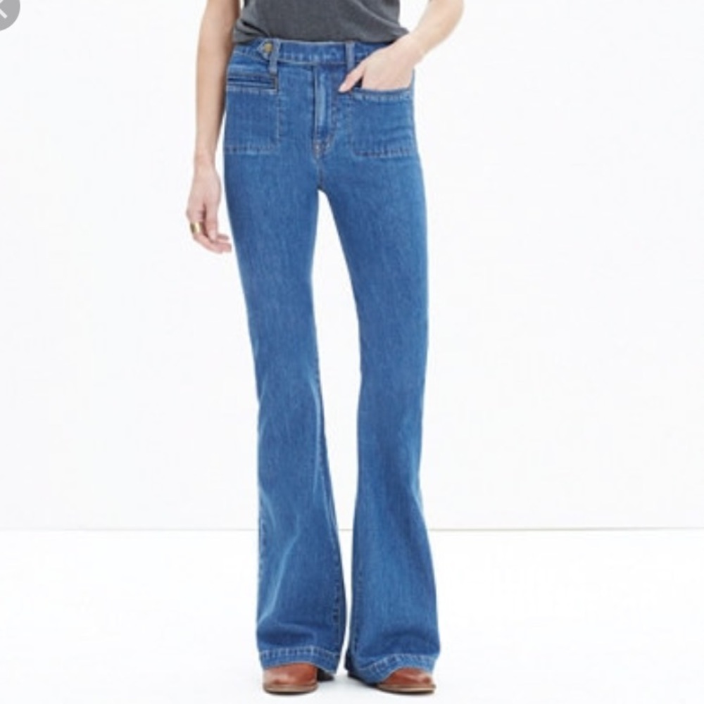 Madewell x Daryl K flare jeans